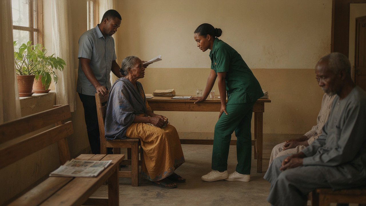 Medreach team and partners working to improve healthcare access in Nigerian communities